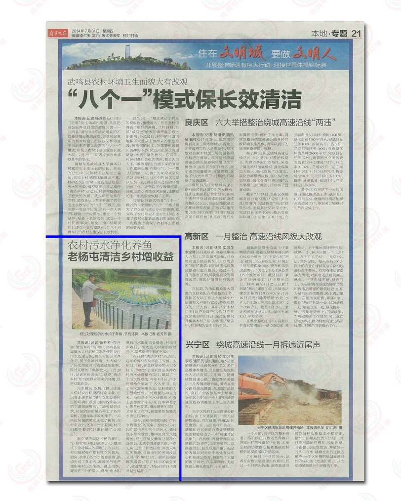 武鳴老楊屯登南寧晚報(bào)專(zhuān)題新聞